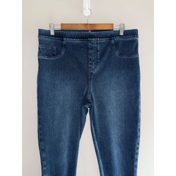 Spanx Pull On Skinny Jeans Jean-ish Ankle Leggings Soft Knit Shaping Stretch 1X - Picture 5 of 16